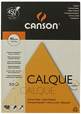 CANSON TRACING PAPER BLOCK OUTLINED SCALE 50 SHEETS A3 90 G - Al Masam Stationery LLC